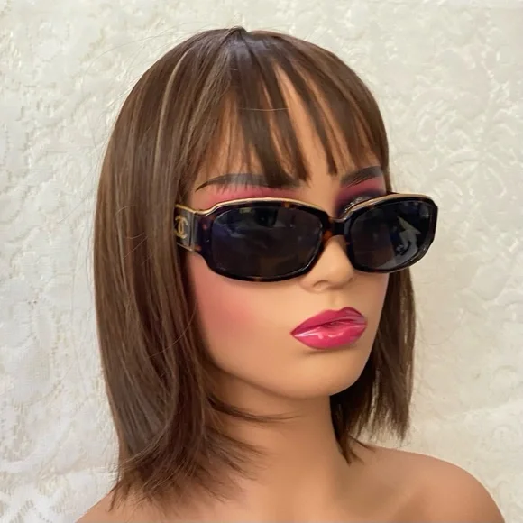 Chanel 5144 Brown Tortoise Sunglasses - Picture 3 of 13